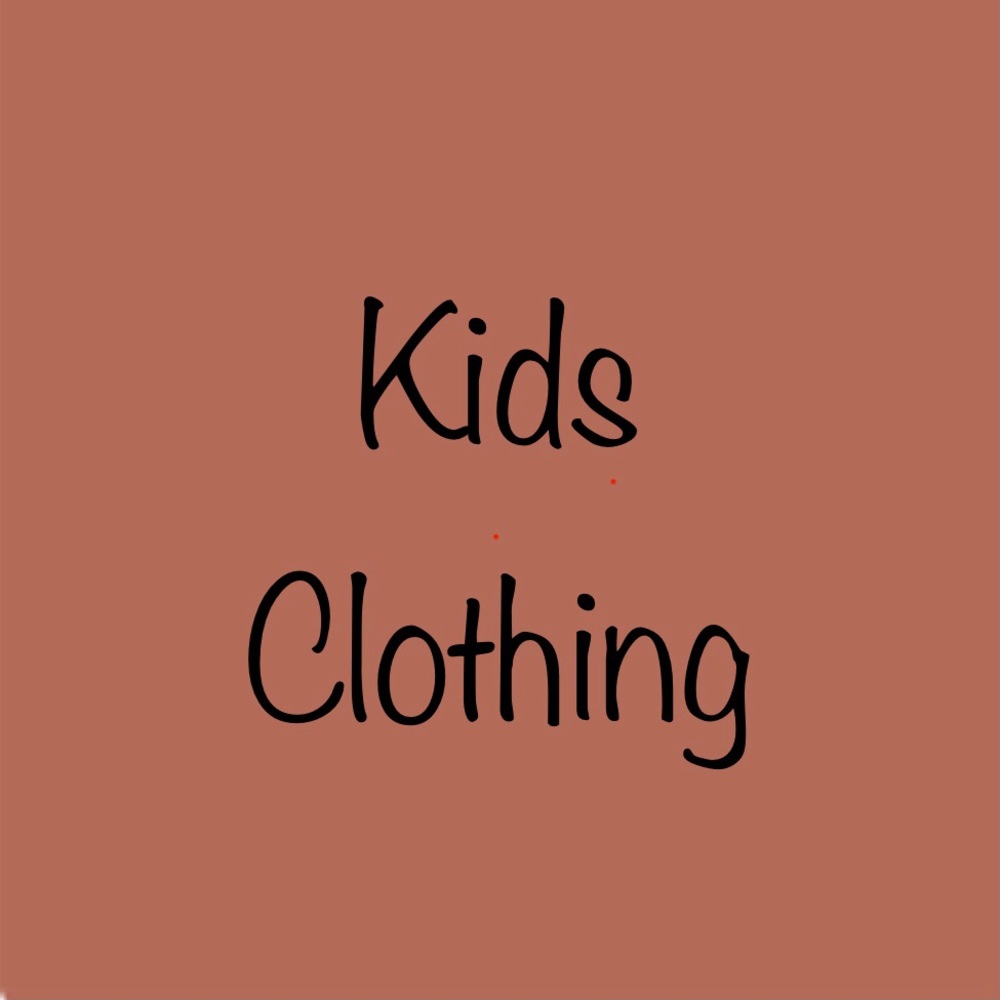 Kids clothing below!